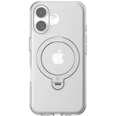 Etui TORRAS Ostand Spin do Apple iPhone 16 Przezroczysty