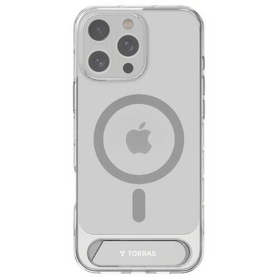 Etui TORRAS Pstand do Apple iPhone 16 Pro Max Przezroczysty