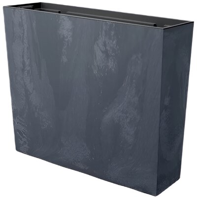Doniczka PROSPERPLAST Urbi Case Beton Effect (77 x 68.5 x 23.5 cm) 100L Antracytowy