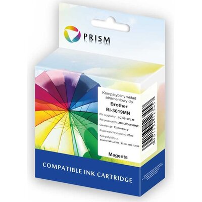 Tusz PRISM do Brother LC-3619XL 20 ml Purpurowy ZBI-LC3619MNP