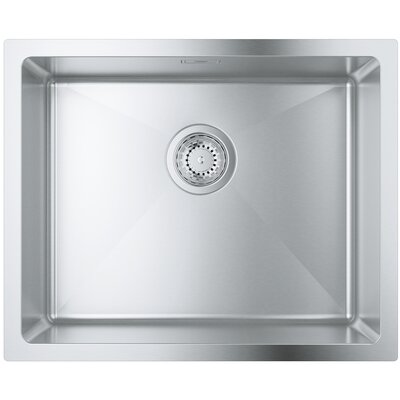 Zlewozmywak jednokomorowy GROHE K700U 31574SD1 Stalowy 45x55