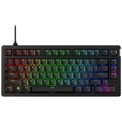 Klawiatura HYPERX Alloy Rise 75 RGB Hot-Swap Red Linear Switch