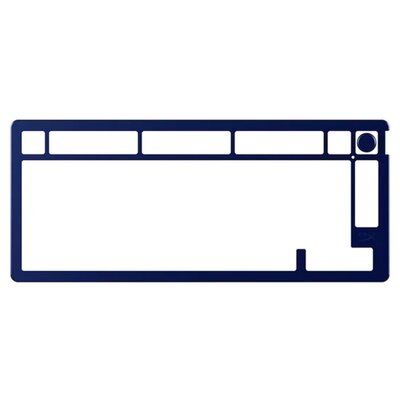 Płytka wierzchnia HYPERX Top Plate Alloy Rise 75 Granatowy