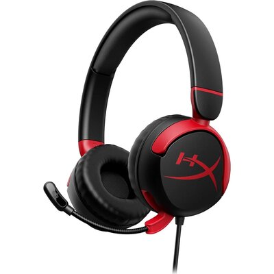 Słuchawki HYPERX Cloud Mini Nauszne Czarno-czerwony