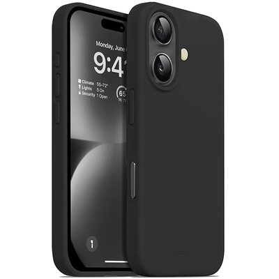 Etui CRONG Color Cover do Apple iPhone 16 Czarny
