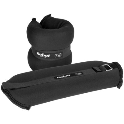 Obciążniki na ręce i kostki REBEL ACTIVE RBA-3500-2 (2 x 2 kg)