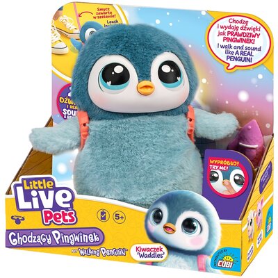 Zabawka interaktywna COBI Little Live Pets Chodzący Pingwinek MO-26535