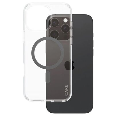 Etui PANZERGLASS Flagship MagSafe do Apple iPhone 16 Pro Max Przezroczysto-czarny