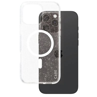Etui PANZERGLASS Flagship Star Lit MagSafe do Apple iPhone 16 Pro Max Przezroczysto-biały