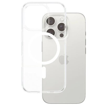 Etui PANZERGLASS HardCase MagSafe do Apple iPhone 16 Pro Przezroczysto-biały