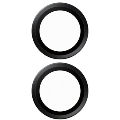 Szkło hartowane na obiektyw PANZERGLASS Hoops Camera Lens Protector do Apple iPhone 16/16 Plus Czarny