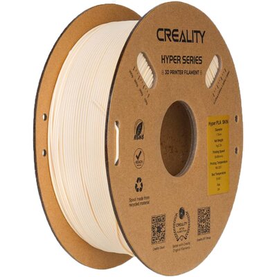 Filament CREALITY Hyper PLA, Średnica 1.75 mm, 1 kg Beżowy