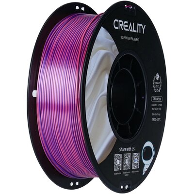 Filament CREALITY CR-Silk PLA, Średnica 1.75 mm, 1 kg (1 szt.) Różowo-fioletowy