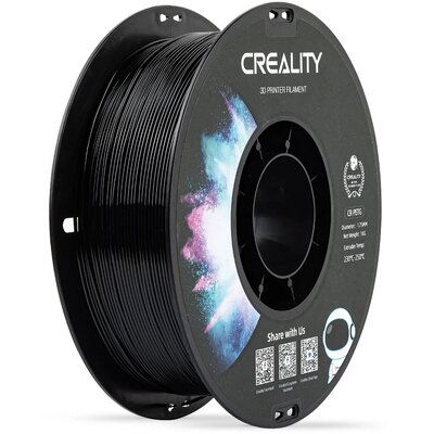 Filament CREALITY CR-PETG, Średnica 1.75 mm, 1 kg Czarny