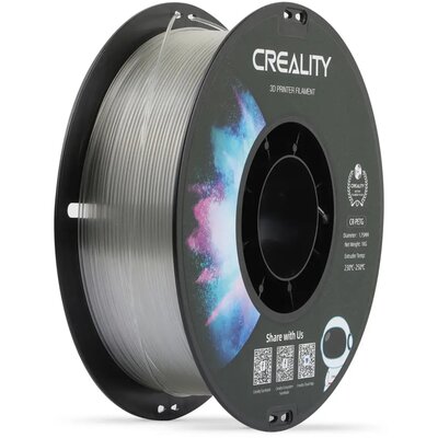 Filament CREALITY CR-PETG, Średnica 1.75 mm, 1 kg Przezroczysty