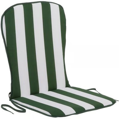 Poduszka na krzesło PATIO Sam C009-02PB Zielono-biały