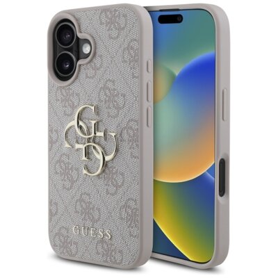 Etui GUESS 4G Big Logo do Apple iPhone 16 Różowy