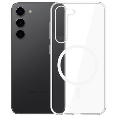 Etui 3MK Clear MagCase do Samsung Galaxy S23+ Przezroczysty