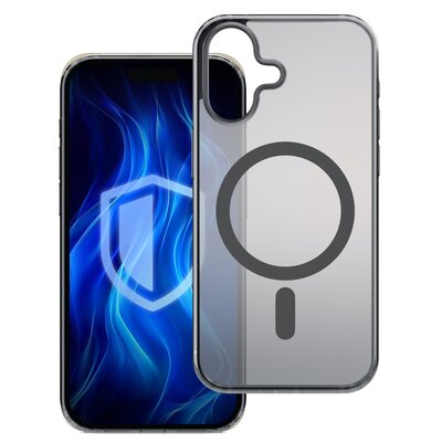 Etui 3MK Frosty MagCase do Apple iPhone 16 Czarny