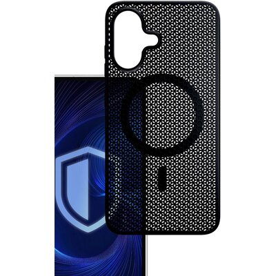 Etui 3MK Cooling MagCase do Apple iPhone 16 Czarny