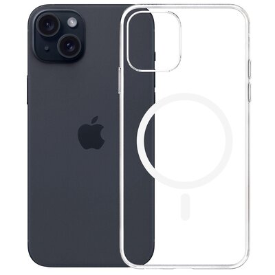 Etui 3MK Clear MagCase do Apple iPhone 15 Plus Przezroczysty
