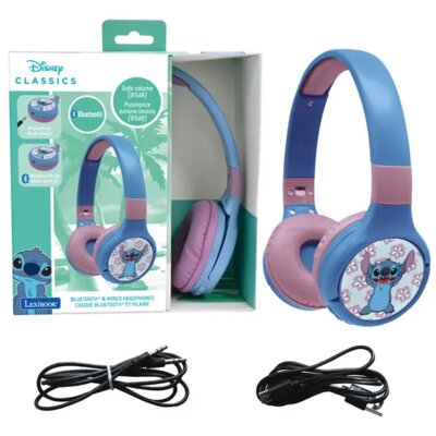 Zabawka słuchawki nauszne LEXIBOOK Stitch HPBT010D