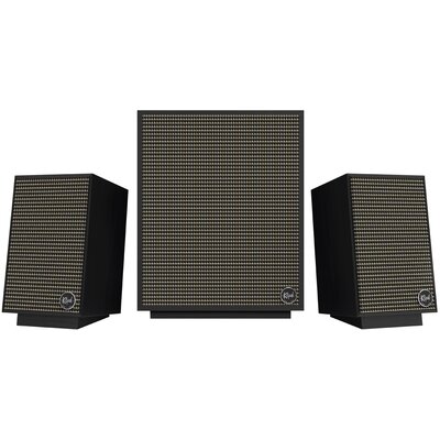 Aktywne kolumny podstawkowe z subwooferem KLIPSCH HERITAGE PROMEDIA 2.1 Czarne (para)