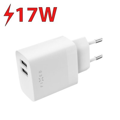 Ładowarka sieciowa FIXED FIXC17N-2UL-WH 17W Biały