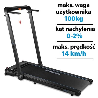 Bieżnia elektryczna SPOKEY Ezra 1120W 14km/h