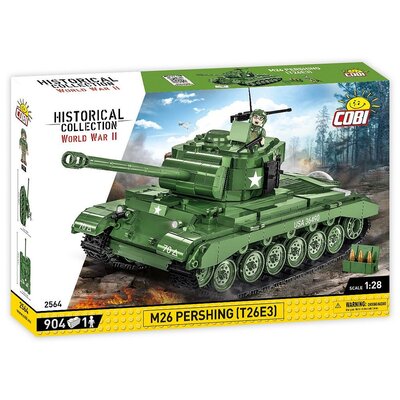 Klocki plastikowe COBI Historical Collection World War II M26 Pershing T26E3 COBI-2564
