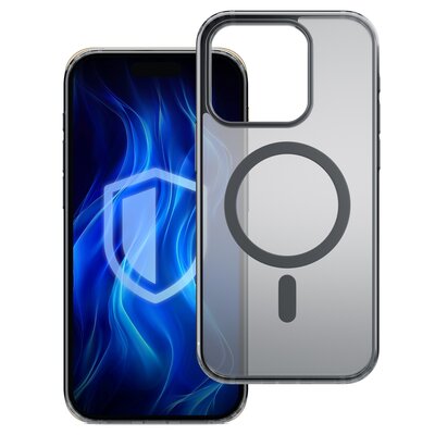 Etui 3MK Frosty MagCase do Apple iPhone 15 Pro Czarny