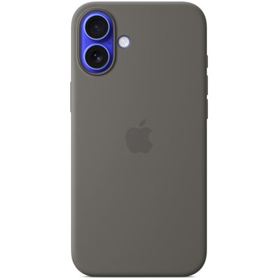 Etui APPLE Silicone Case MagSafe do iPhone 16 Plus Górska szarość