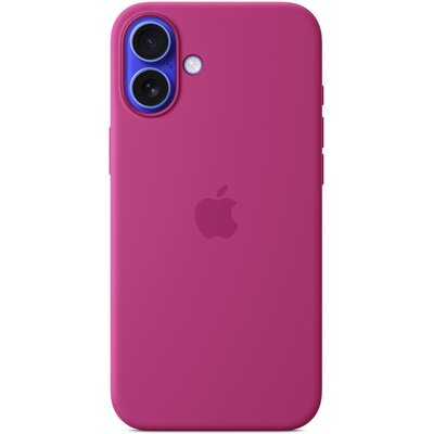 Etui APPLE Silicone Case MagSafe do iPhone 16 Plus Żywy róż