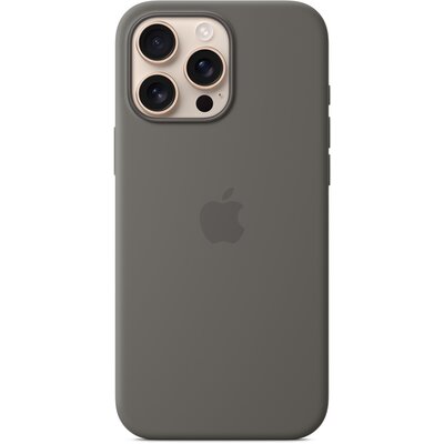 Etui APPLE Silicone Case MagSafe do iPhone 16 Pro Max Górska szarość