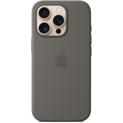Etui APPLE Silicone Case MagSafe do iPhone 16 Pro Górska szarość