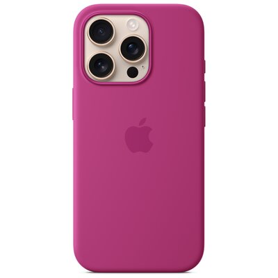 Etui APPLE Silicone Case MagSafe do iPhone 16 Pro Żywy róż