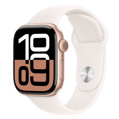 Pasek do Apple Watch (38/40/41/42) S/M Łagodny róż