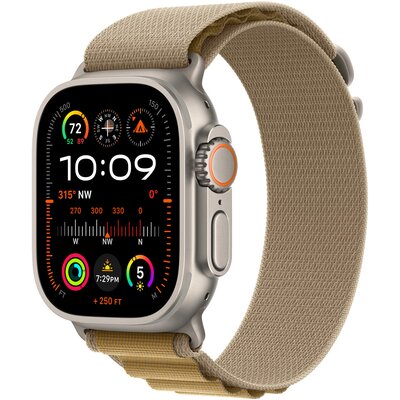 Pasek do Apple Watch (44/45/46/49mm) S Beżowy (Tytan naturalny)