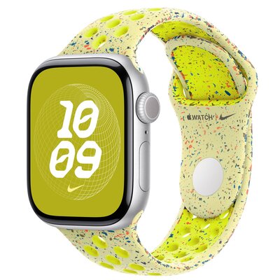 Pasek do Apple Watch Nike (38/40/41/42mm) M/L Promienny zielono-żółty