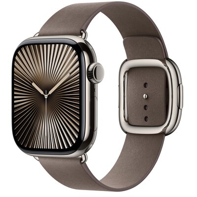 Pasek do Apple Watch (38/40/41/42mm) S Szaro-brązowy