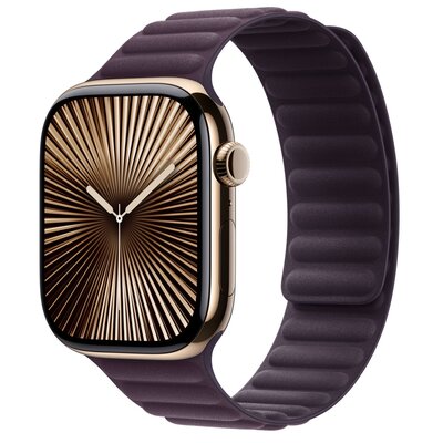 Pasek karbowany magnetyczny do Apple Watch (44/45/46/49mm) M/L Jeżyna