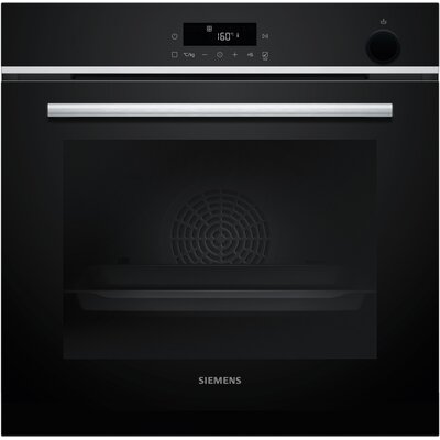 Piekarnik SIEMENS HR532GBS3 Elektryczny parowy Czarno-srebrny A+