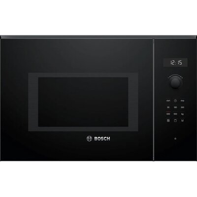 Kuchenka mikrofalowa BOSCH BEL554MB0 Serie 6 900W średnica 31.5 pojemność 25L Auto Defrost Hydroliza Czarny