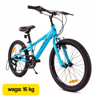 Rower dziecięcy SUN BABY Verdant 20 cali Niebieski Wzrost: 120-135 cm Wiek: 6-10 lat