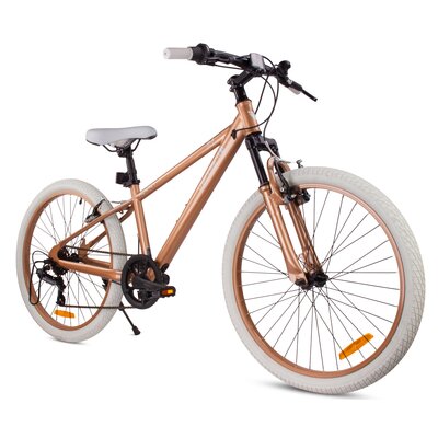 Rower młodzieżowy SUN BABY Verdant 24 cale dla chłopca Cappuccino