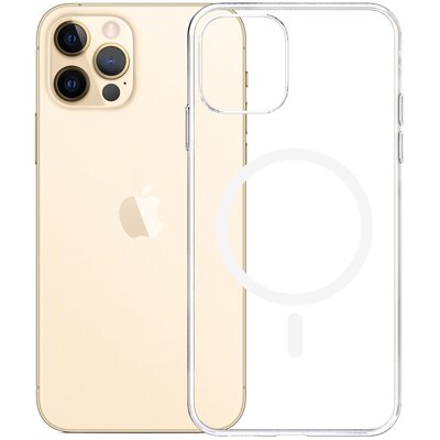 Etui 3MK Clear MagCase do Apple iPhone 12 Pro Max Przezroczysty