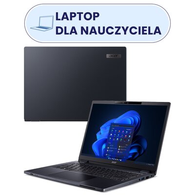 Laptop ACER TravelMate P4 16 TMP416-53-TCO 16" IPS Ultra 5-125U 16GB RAM 512 GB SSD Windows 11 Professional, Funkcje AI