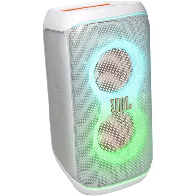 Power Audio JBL PartyBox Club 120 Biały, 160W, Bluetooth, Bateria 23 godziny, Wejście mikrofonowe i gitarowe, IPX4