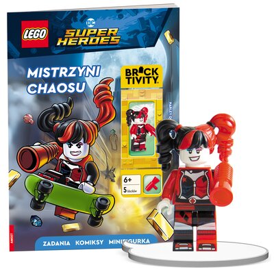 Książka LEGO DC Super Heroes Mistrzyni chaosu LNC-6460P1 (okładka miękka)