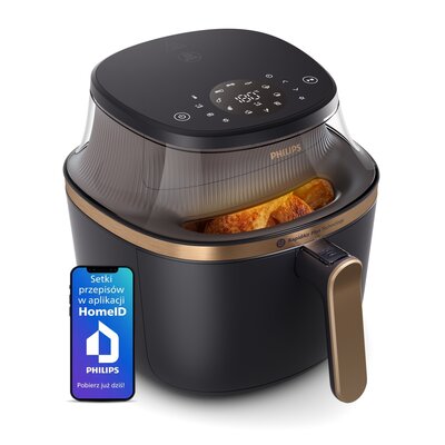 Air Fryer Frytkownica beztłuszczowa PHILIPS Ovi Mini Air Fryer Seria 3000 NA322/00 dostępem do 1000 darmowych przepisów